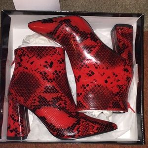 Snakeskin Heels